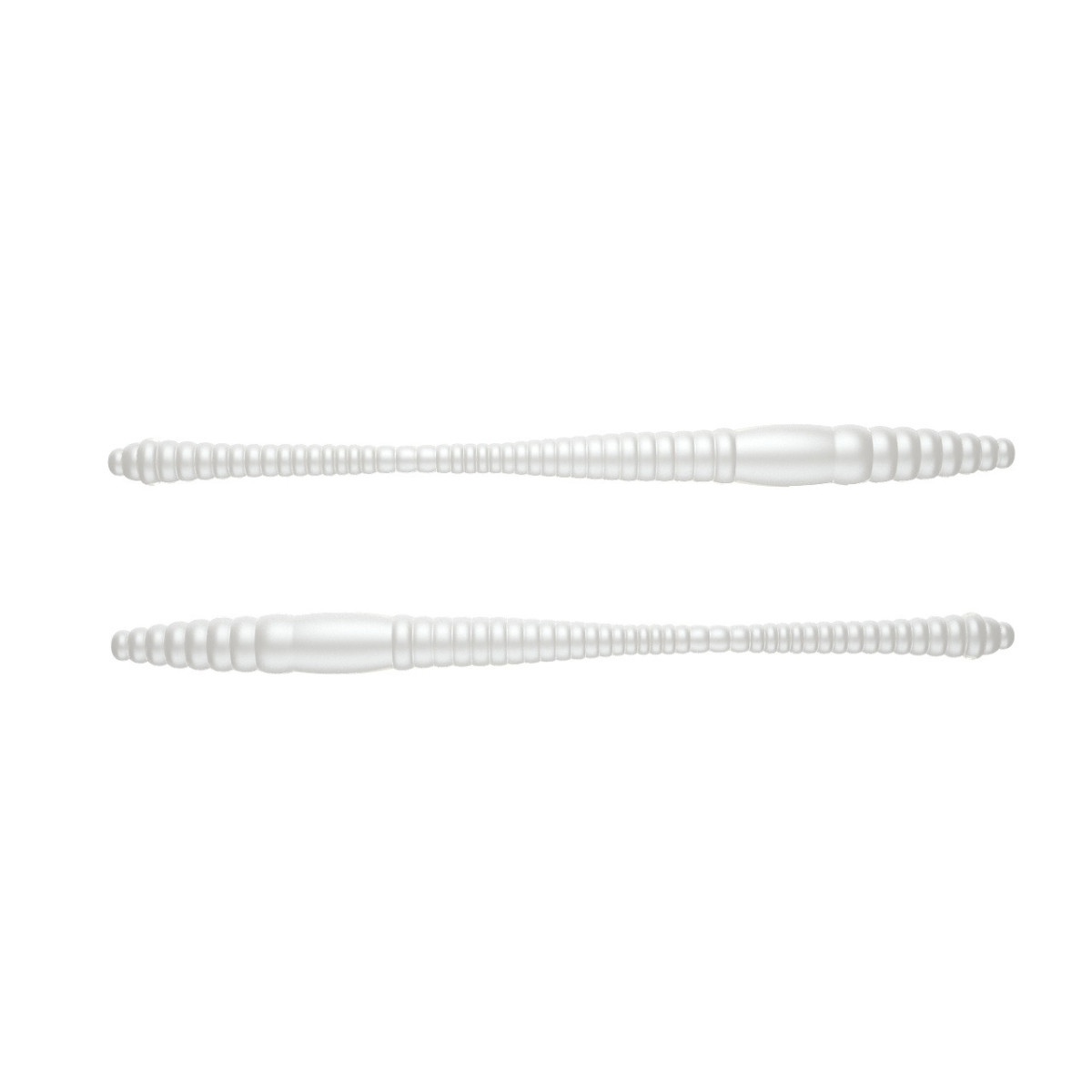 Libra Lures Dying Worm 8.0cm - 004 / SILVER PEARL