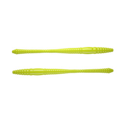 Libra Lures Dying Worm 8.0cm - 006 / HOT YELLOW