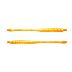 Libra Lures Dying Worm 8.0cm - 008 / DARK YELLOW