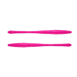 Libra Lures Dying Worm 8.0cm - 019 / HOT PINK