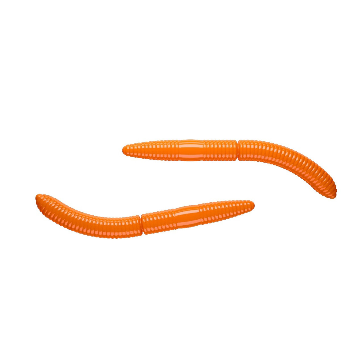 Libra Lures Fatty D’Worm 6.5cm - 011 / HOT ORANGE