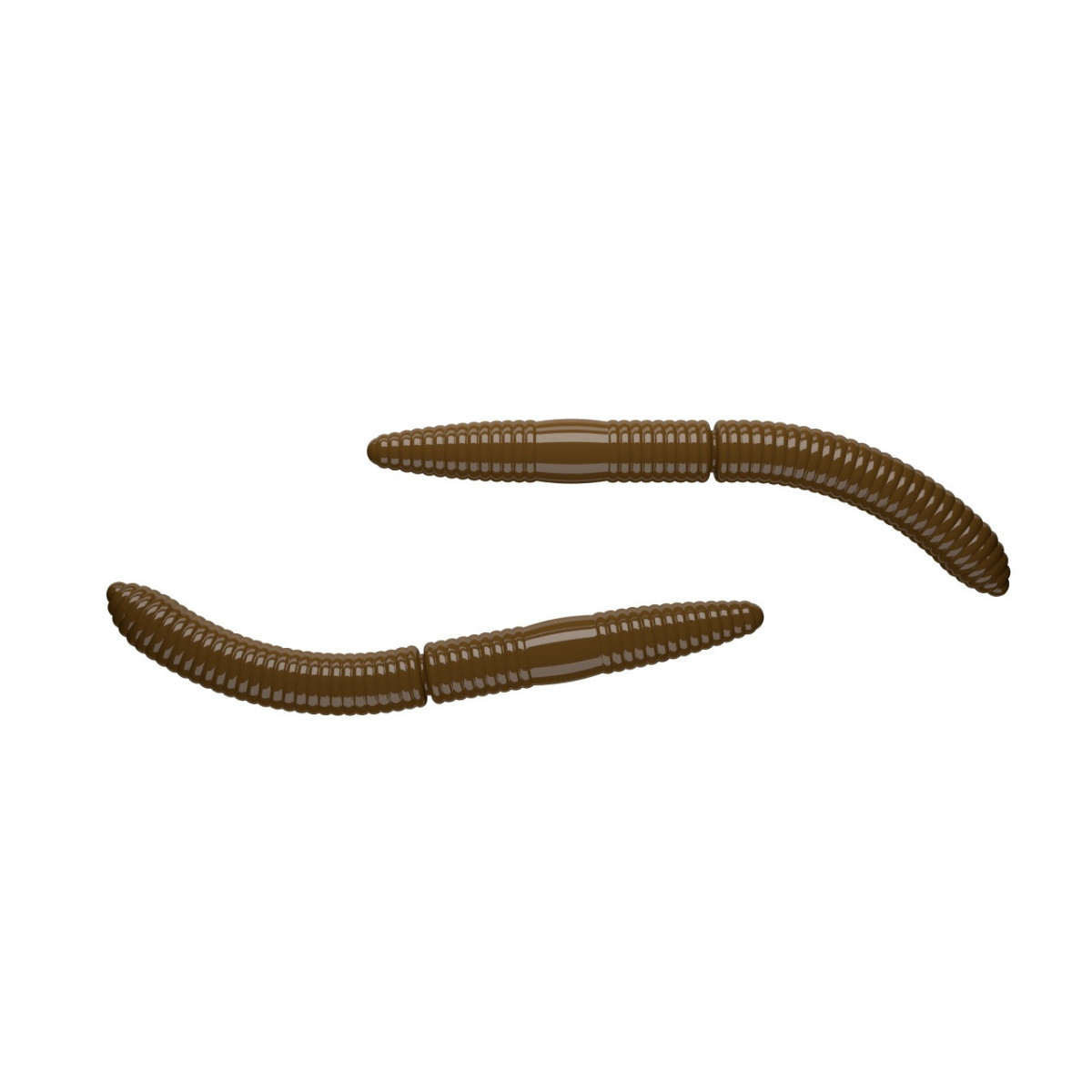 Libra Lures Fatty D’Worm 6.5cm - 038 / BROWN