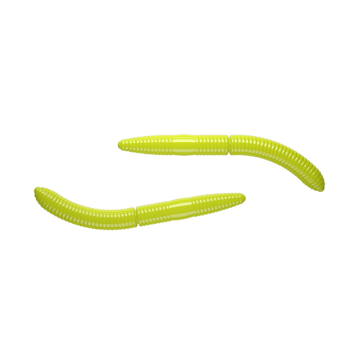 Libra Lures Fatty D’Worm 6.5cm - 006 / HOT YELLOW