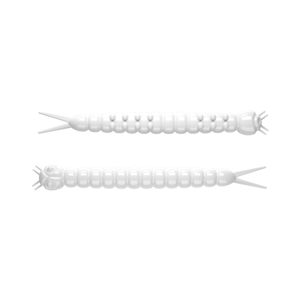 Libra Lures Slight Worm 3.8cm - 001 / WHITE
