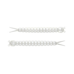 Warianty Libra Lures Slight Worm 3.8cm - 004 / SILVER PEARL