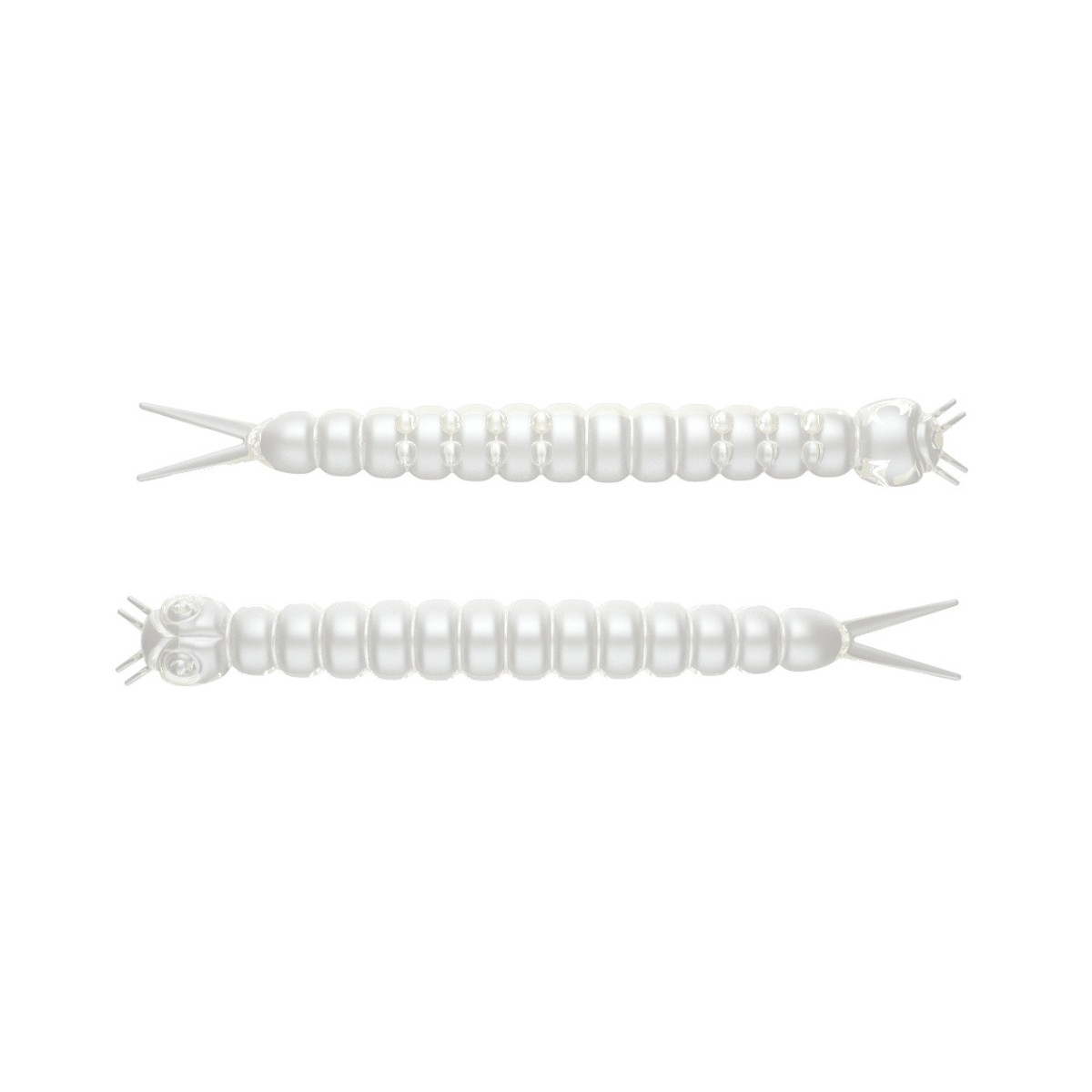 Libra Lures Slight Worm 3.8cm - 004 / SILVER PEARL