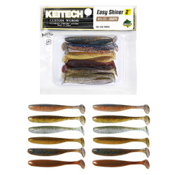 Warianty Zestaw gum Keitech Easy Shiner 2'' 5.1cm - MIX 05 - DIRTY