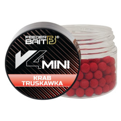 FBV-2 Feeder Bait V4 Mini Wafters 4mm - Krab & Truskawka