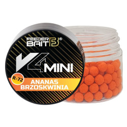 FBV-5 Feeder Bait V4 Mini Wafters 4mm - R-72 Ananas & Brzoskwinia