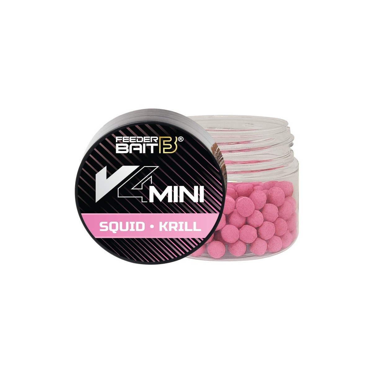 FBV-6 Feeder Bait V4 Mini Wafters 4mm - Squid & Krill