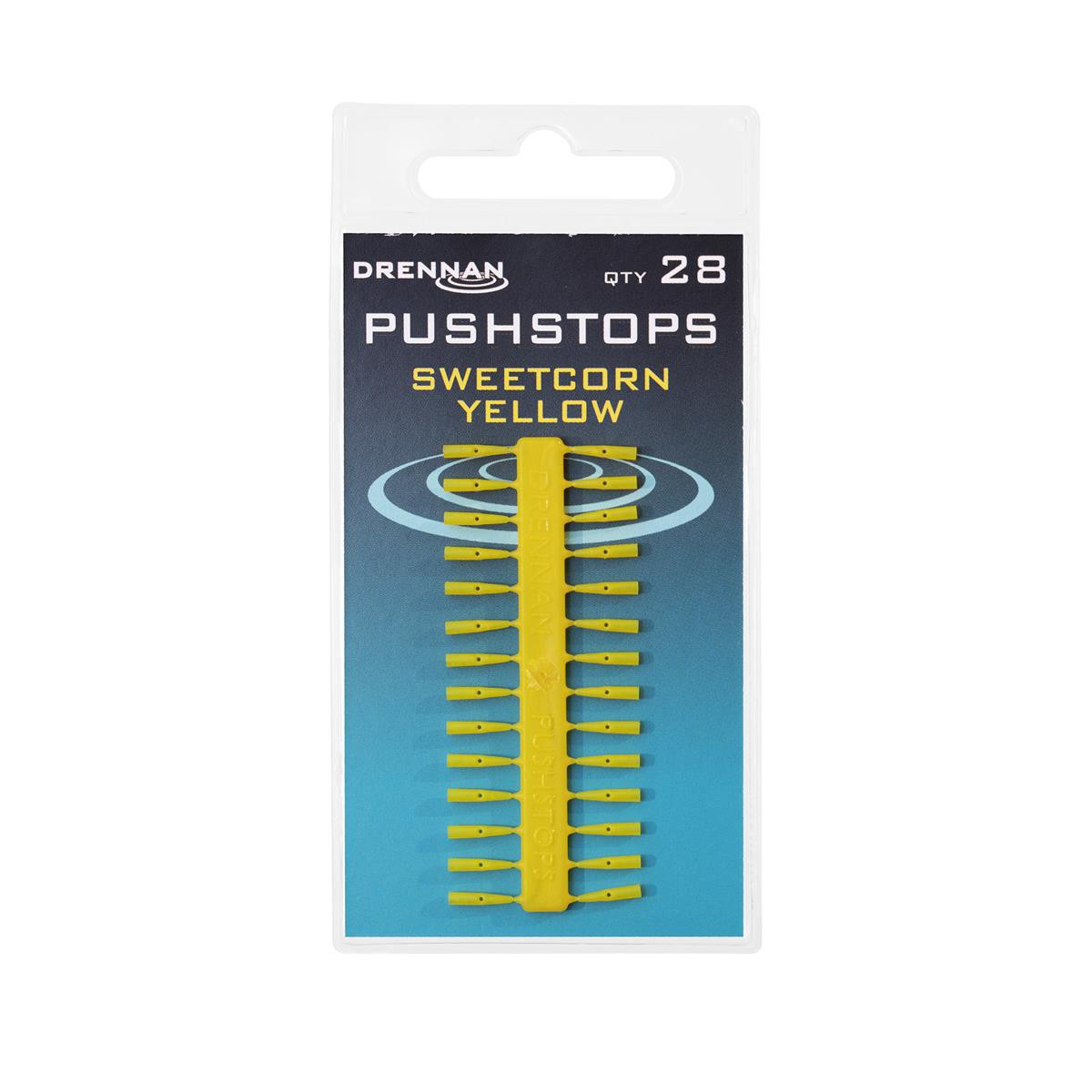 Stopery Drennan Pushstops - Sweetcorn Yellow