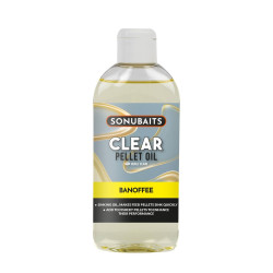 S1850075 Atraktor w płynie Sonubaits Clear Pellet Oil 200ml - Banoffee