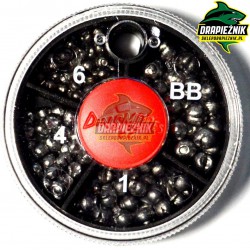 Śruciny Dinsmores Super Soft Shot - 4 Compartment Round BB-6