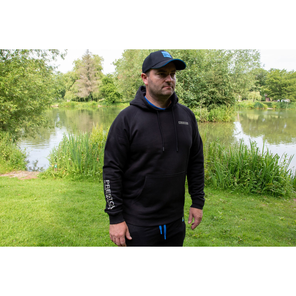 Bluza Preston Black French Terry Hoodie