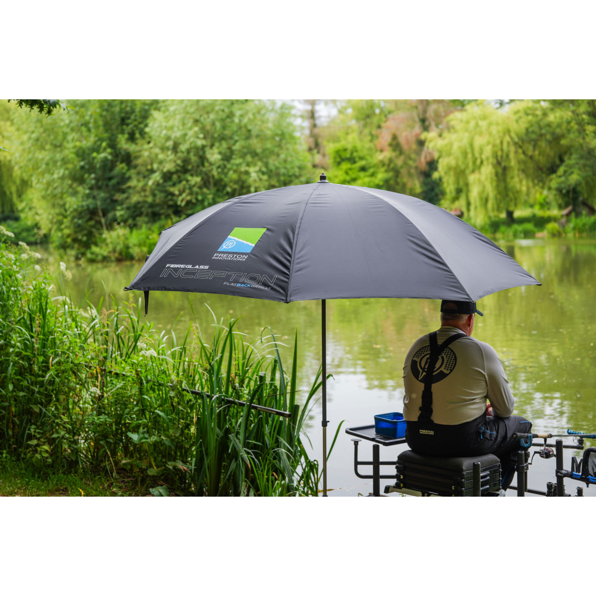 P0180006 Parasol Preston Inception Fibreglass Flatback 50' Brolly