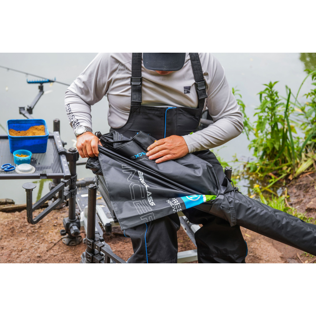 P0180006 Parasol Preston Inception Fibreglass Flatback 50' Brolly