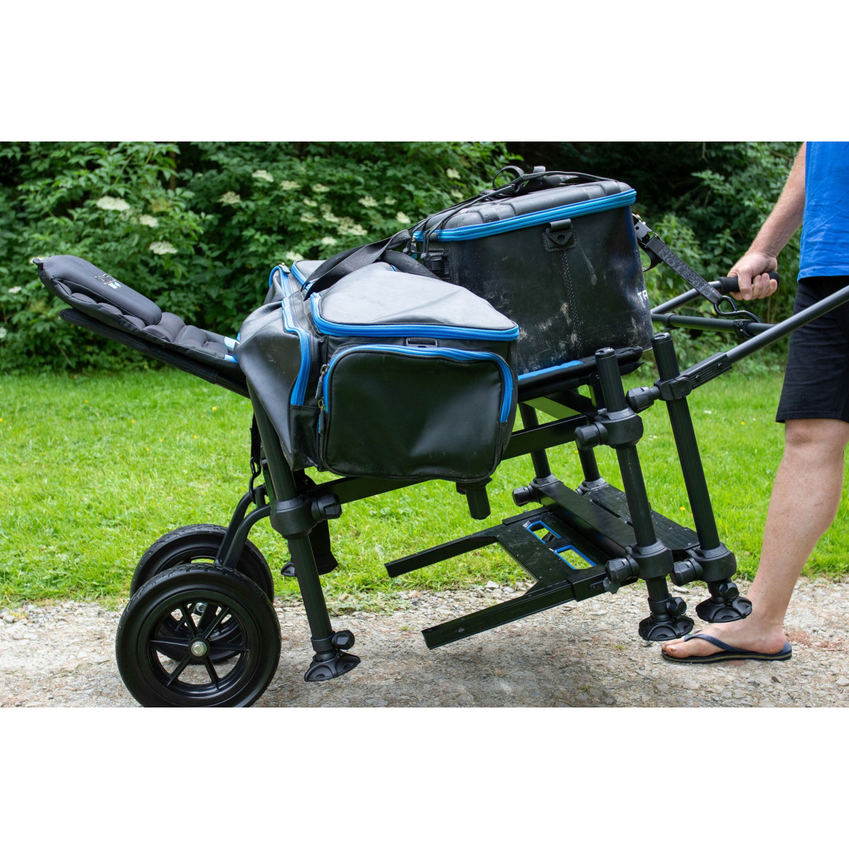 P1150004 System jezdny Preston Absolute Feeder Chair Wheel Kit