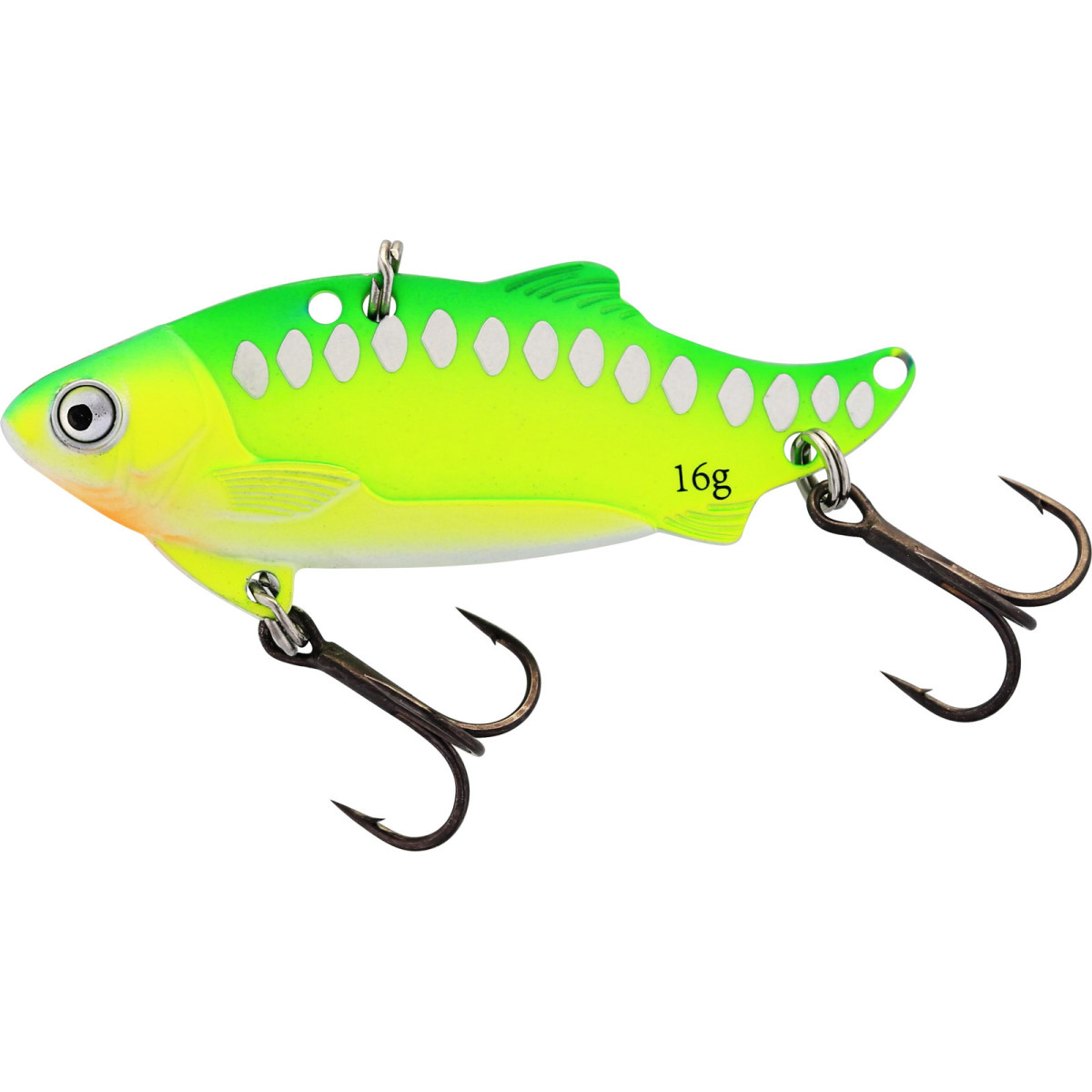 Cykada Westin Ricky The Roach Tungsten Vibration Bait - Chartreuse Scale