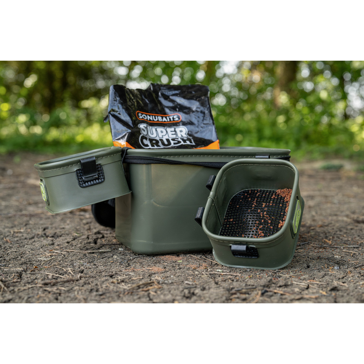 K0290137 Zestaw Korum EVA Solid Bait Station - 8L