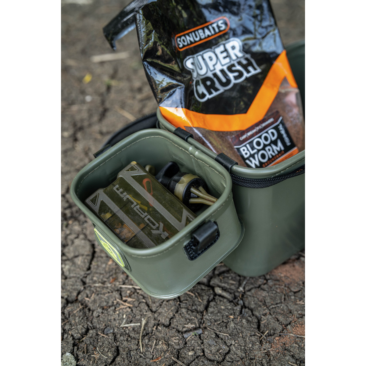 K0290137 Zestaw Korum EVA Solid Bait Station - 8L