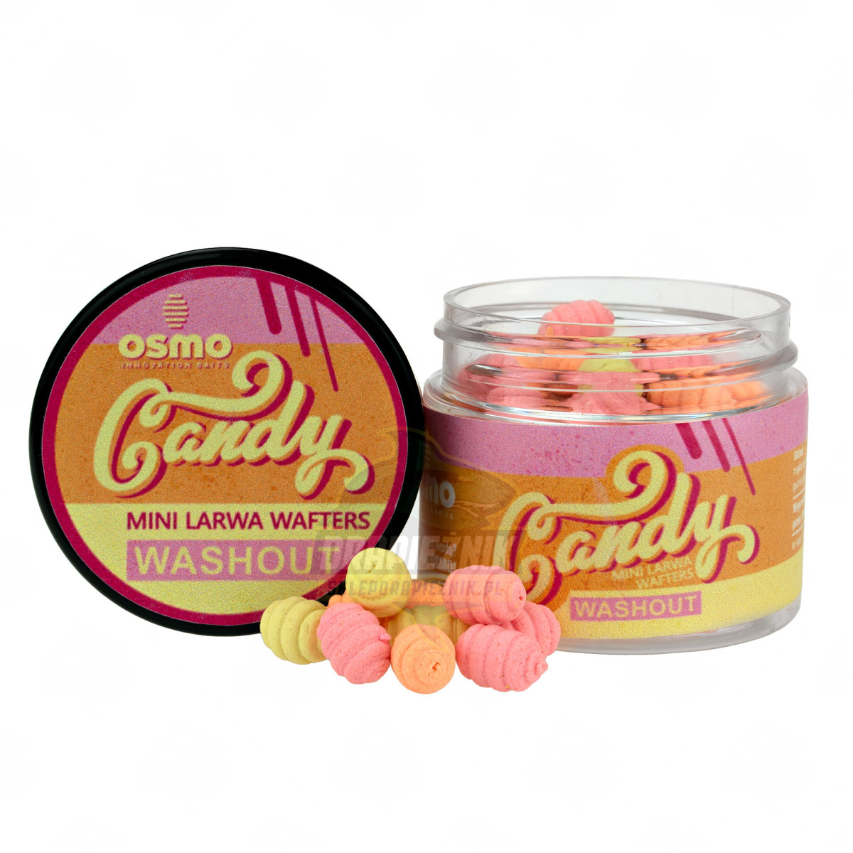 OSM-63 Przynęta Osmo Mini Larwa Wafters 10x7mm - CANDY