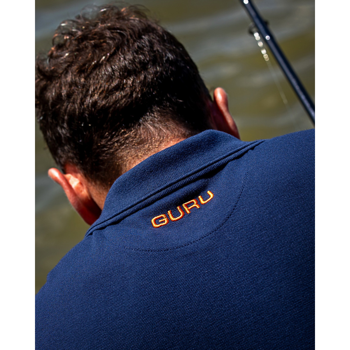 Koszulka Guru Polo Navy/Orange