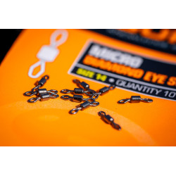 GSDE Agrafki z krętlikami Guru Micro Diamond Eye Swivel - roz.14