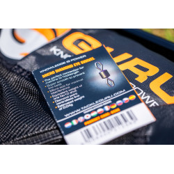 GSDE Agrafki z krętlikami Guru Micro Diamond Eye Swivel - roz.14