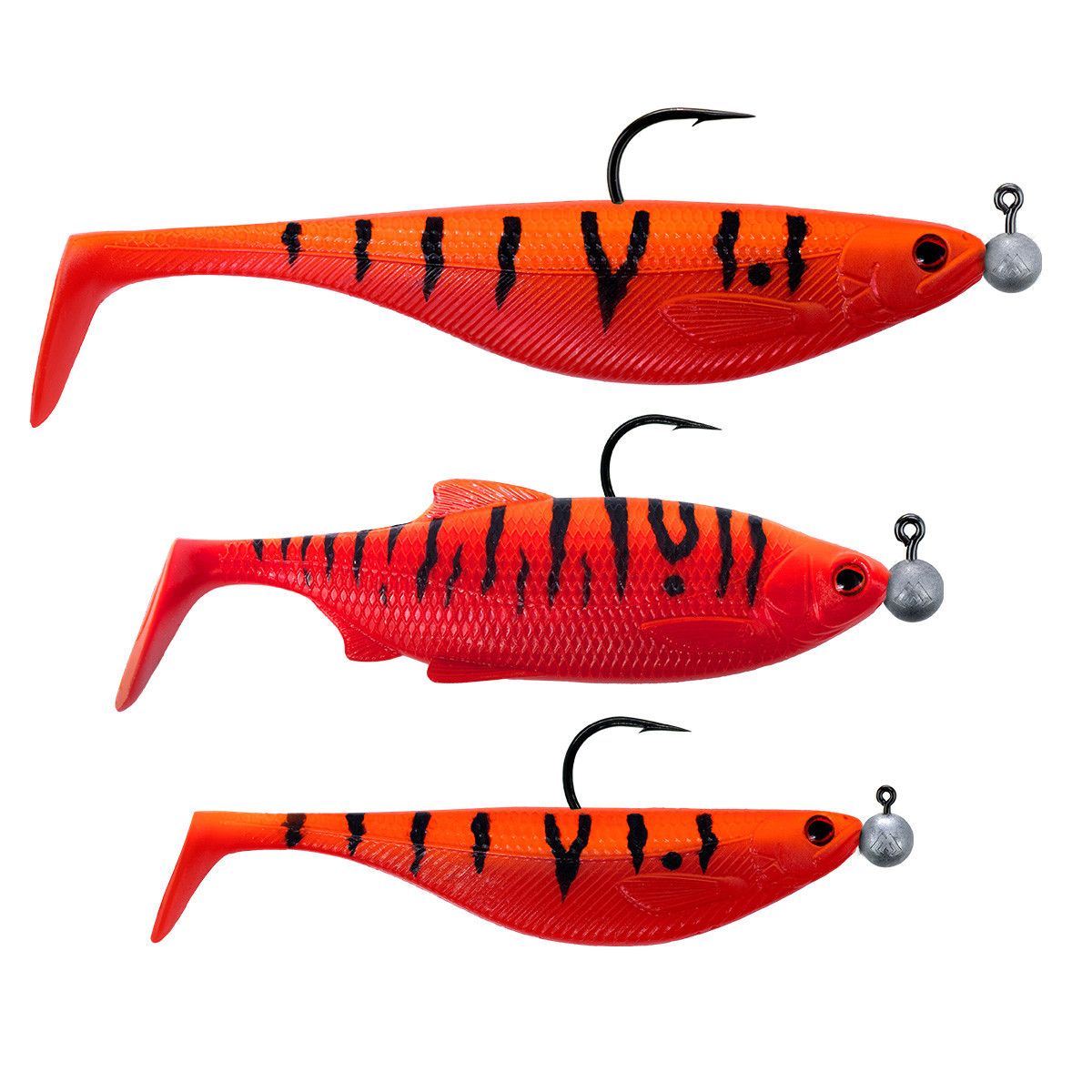 Zestaw zbrojonych gum Westin "Dot Series" - Flame Dot /EDYCJA DRAPIEŻNIK/