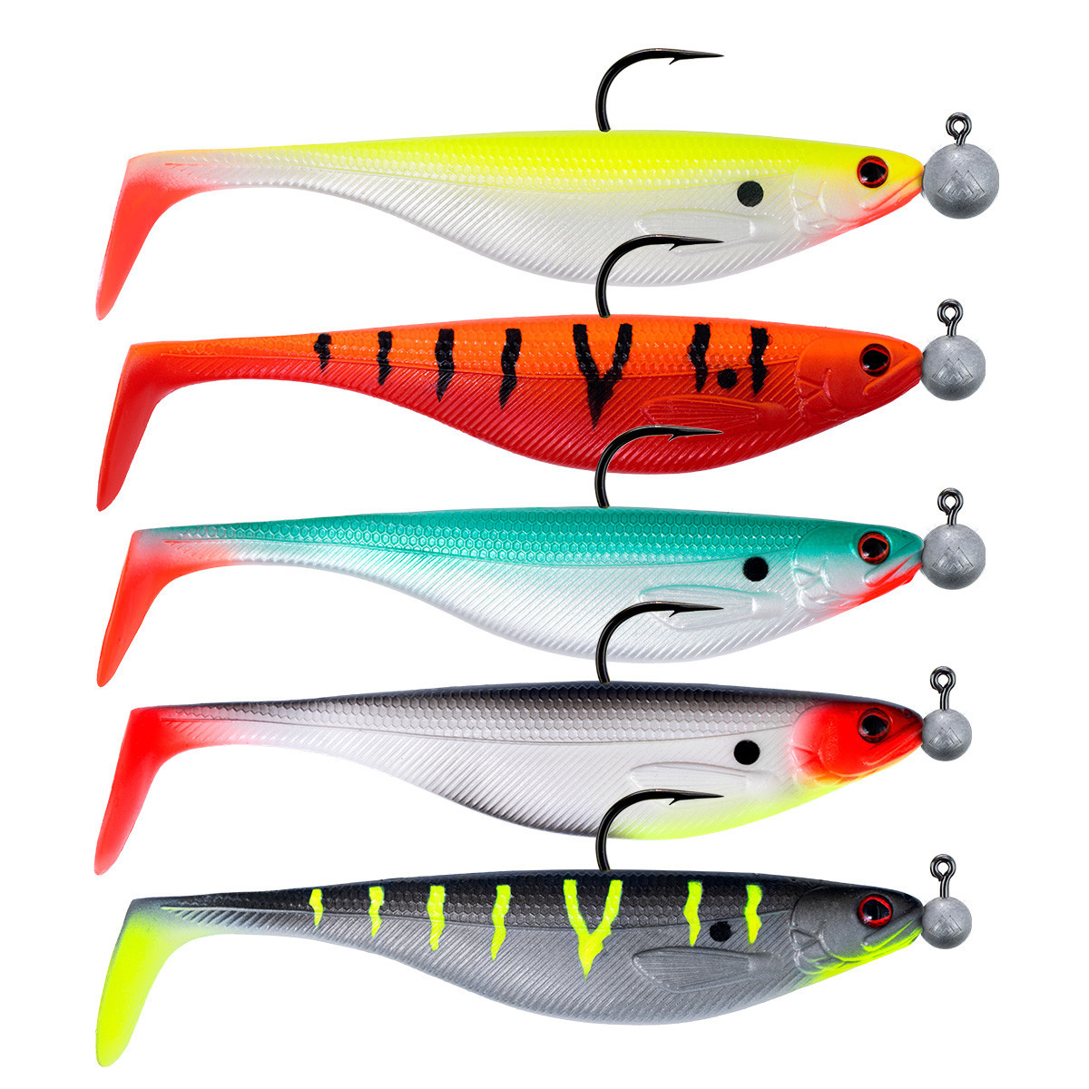 Zestaw zbrojonych gum Westin ShadTeez 12cm - MIX 33 /EDYCJA DRAPIEŻNIK/