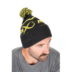 Czapka zimowa Matrix Lime & Grey Bobble Hat GHH010