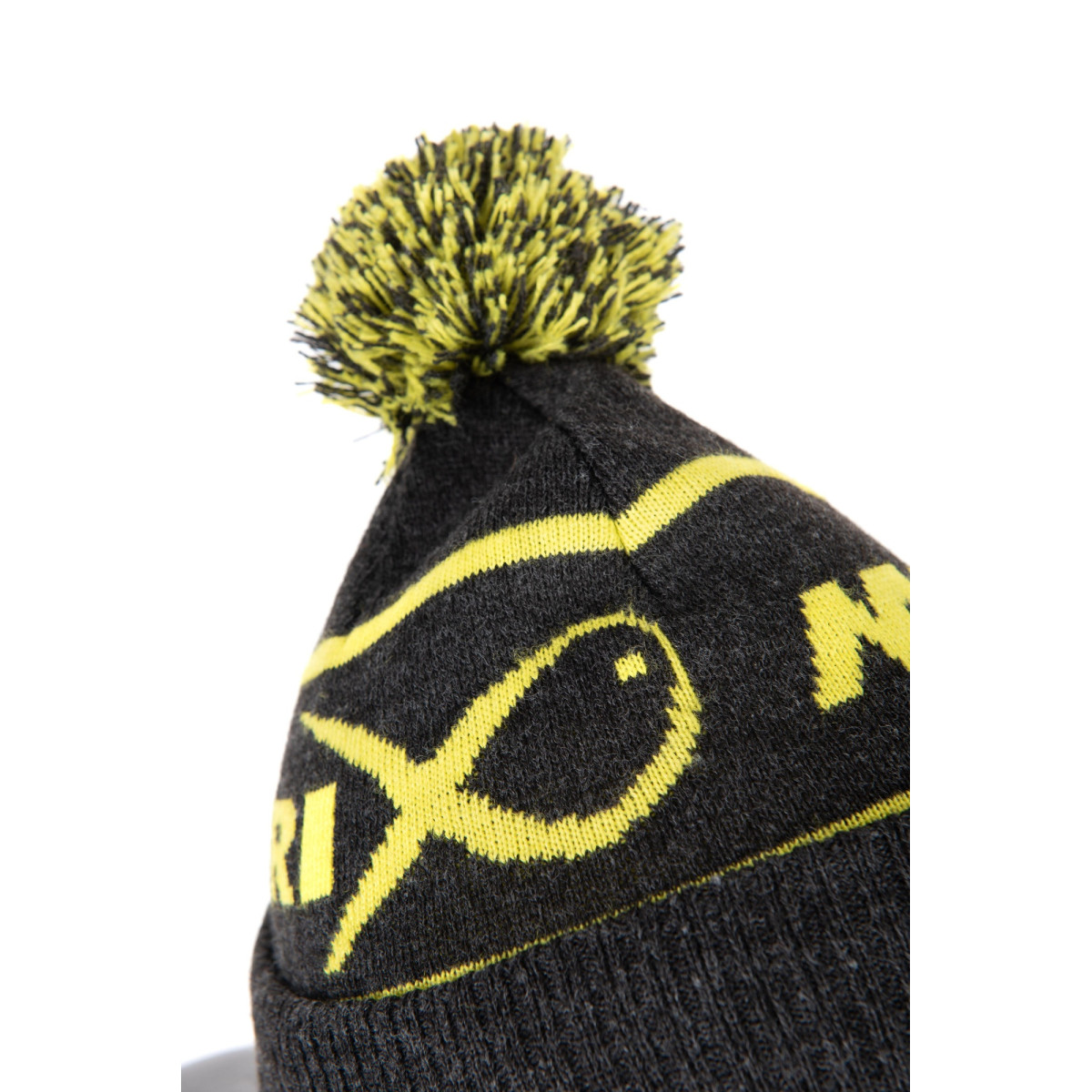 Czapka zimowa Matrix Lime & Grey Bobble Hat GHH010