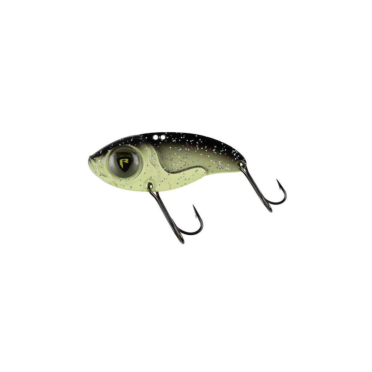 NCT022 Cykada Fox Rage Big Eye Blade 6.0cm / 17g - UV Black & Gold