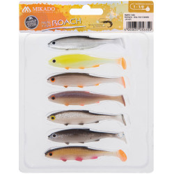 PMRFR-7-MIX Zestaw gum Mikado Real Fish Roach 7cm - MIX