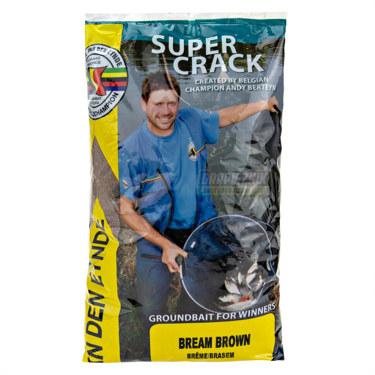 EZ-CRB-BR Zanęta Marcel Van Den Eynde 1kg - Super Crack Bream Brown