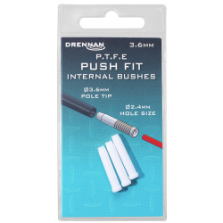 TOAF01 Teflon Drennan Push Fit Bush Internal - 3.6mm