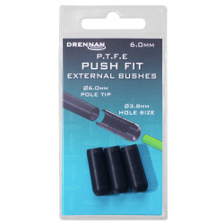 TOAG03 Teflon Drennan Push Fit Bush External - 6.0mm