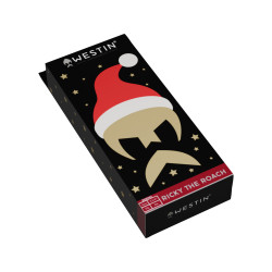 P063-1241-019 Guma Westin Ricky The Roach Shadtail R 'N R 14cm - Christmas Edition 25