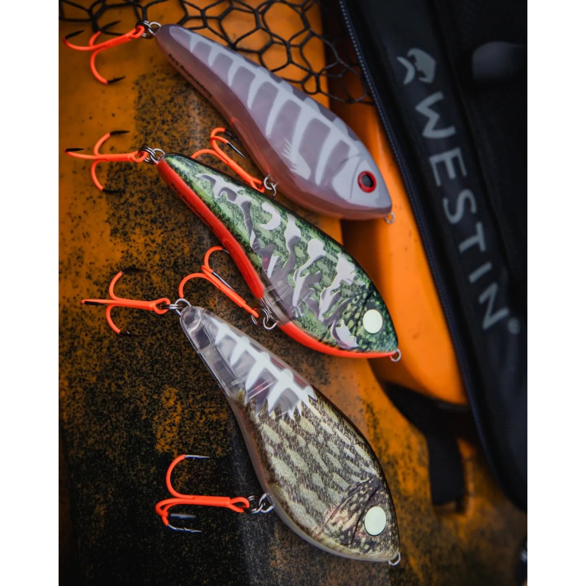 Wobler Westin Swim Glidebait 12cm SUSPENDING - Halloween