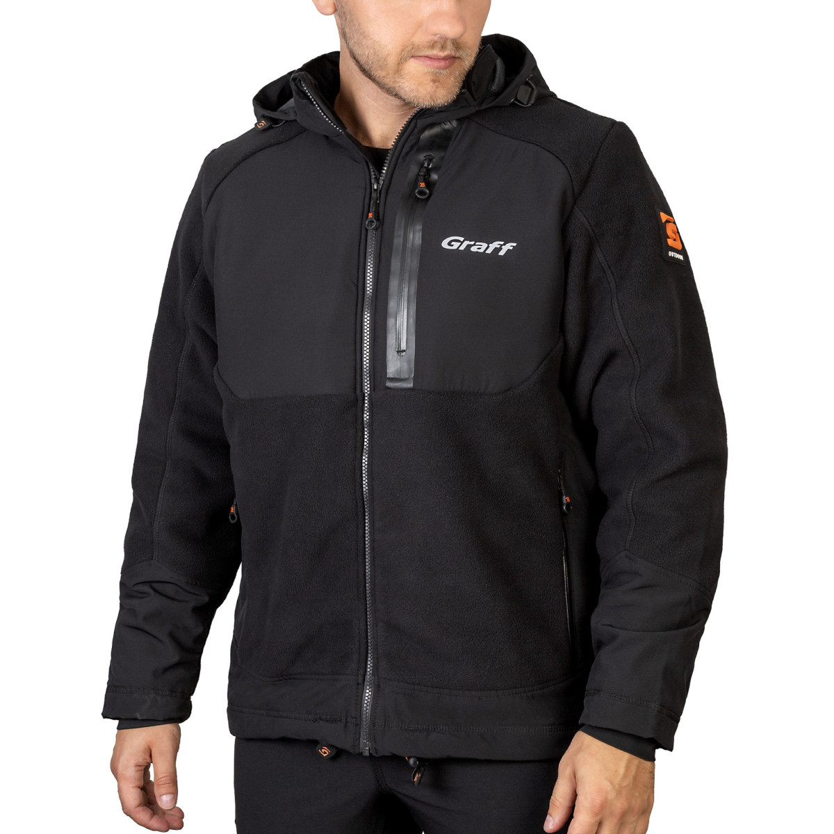 Kurtka polarowa z membraną Graff 562-WS-1