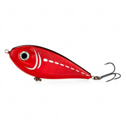 SK-GL11-DR-RED Wobler Siek GLAPA 11,0cm SINKING - Red