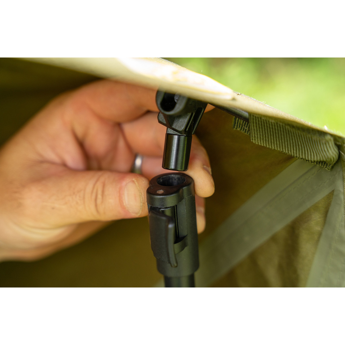 K0370013 Parasol Korum Pentalite Quick Brolly 2.2m