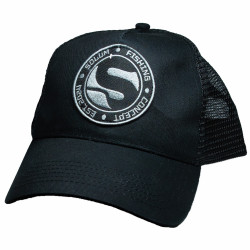 SL-CZA-DSCZ Czapka z daszkiem Solum Trucker Cap - czarna