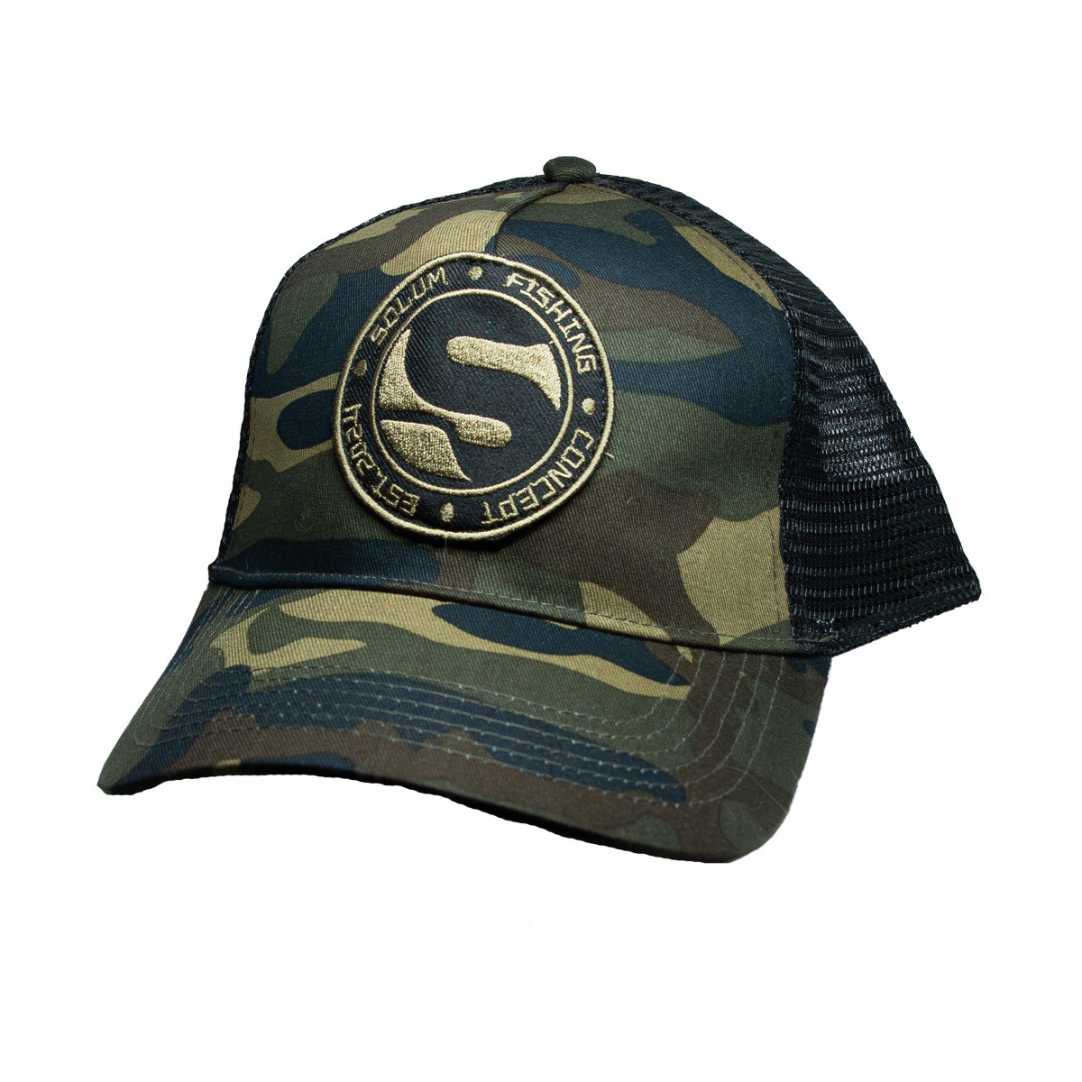 SL-CZA-DSM Czapka z daszkiem Solum Trucker Cap - moro