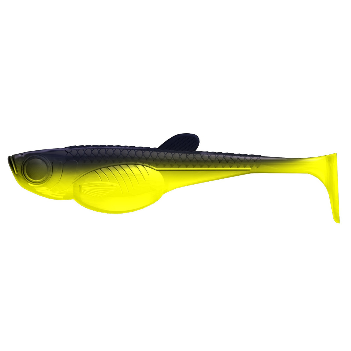 Libra Lures Embrion Shad - 006 / HOT YELLOW