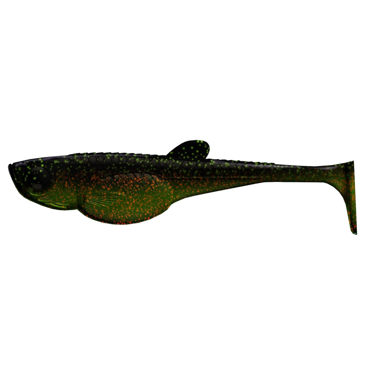 Libra Lures Embrion Shad - 132 / MOTOR OIL GREEN