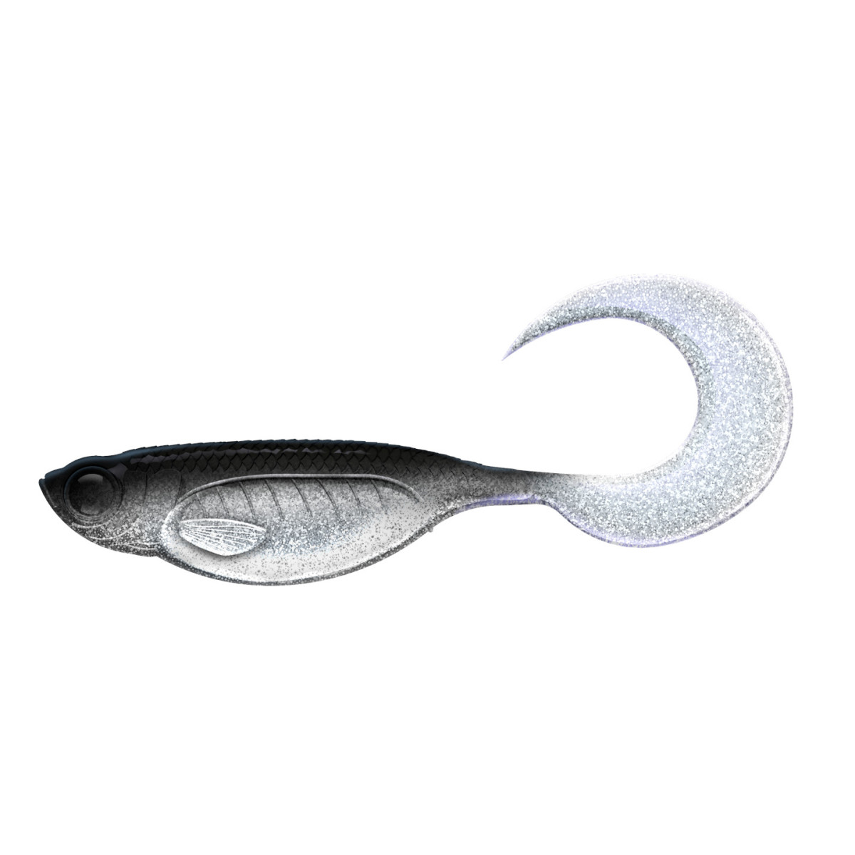 Libra Lures Embrion Twist Tail - 002 / GHOST