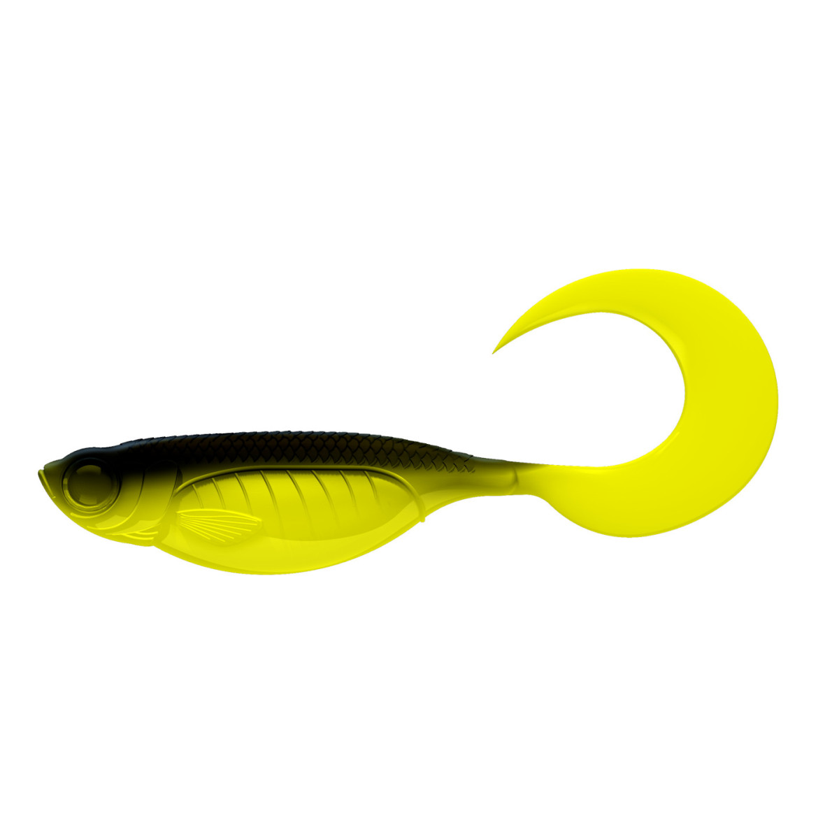 Libra Lures Embrion Twist Tail - 006 / HOT YELLOW