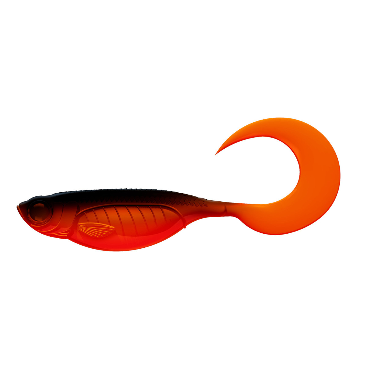 Libra Lures Embrion Twist Tail - 011 / HOT ORANGE