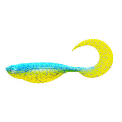 Libra Lures Embrion Twist Tail - 127 / LIME CHARTREUSE BLUE